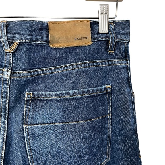 Raleigh Denim Jones Jeans Medium Dark Wash 31 Classic Casual USA Made Selvedge - Picture 5 of 8